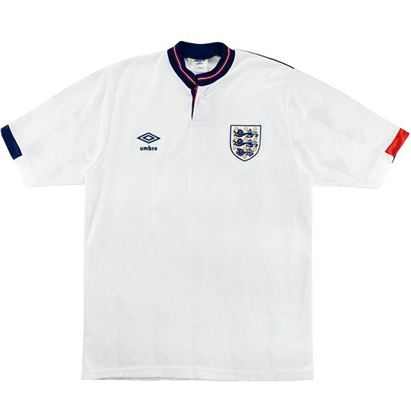 Authentic Camiseta Inglaterra 1ª Retro 1989 Blanco